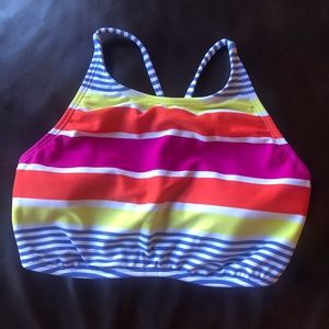 Roxy High-Neck Swimsuit Top